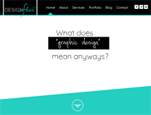 Tablet Screenshot of designflairstudio.com